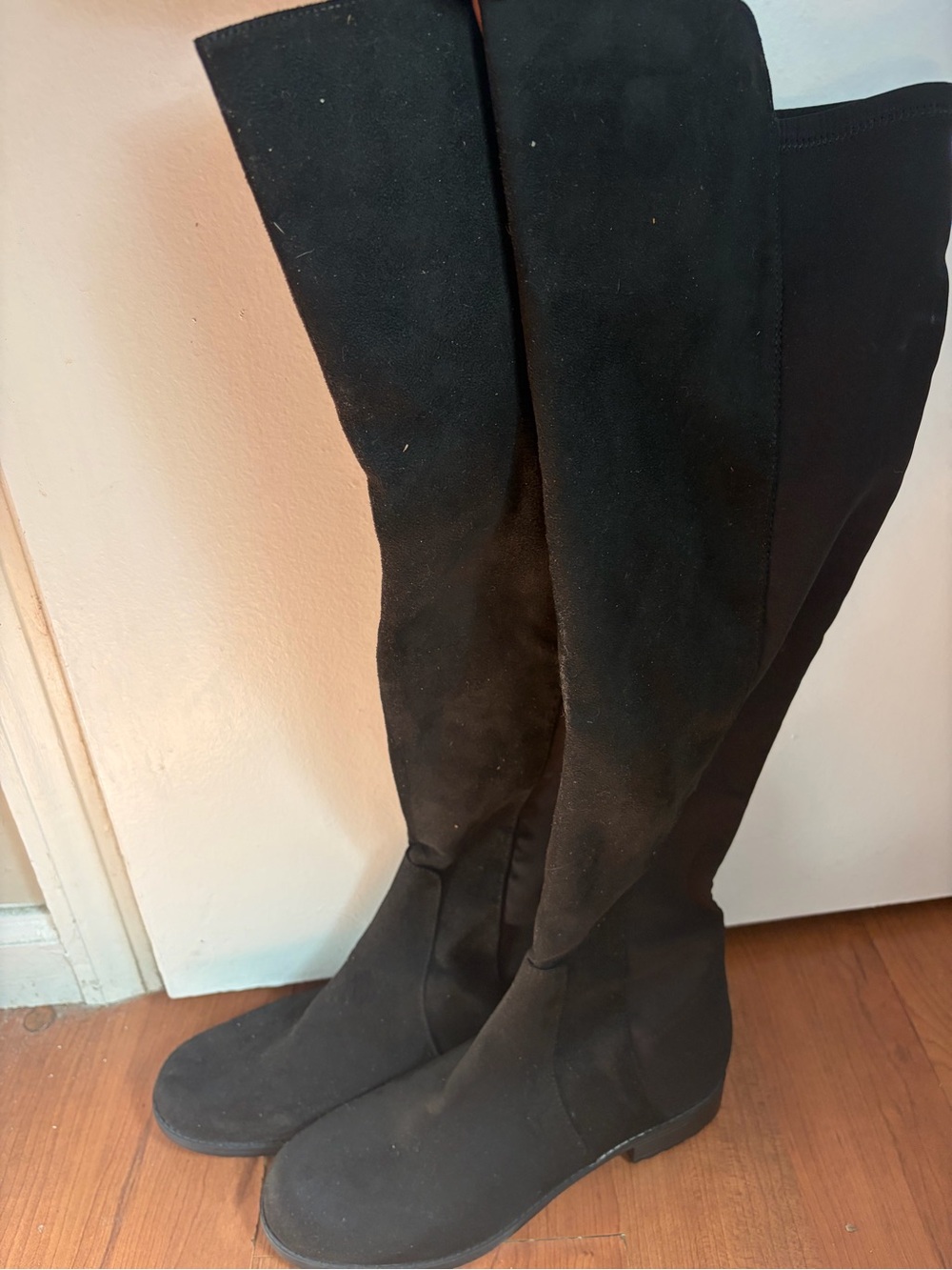 Classic Black Over-the-Knee Women's Boots
